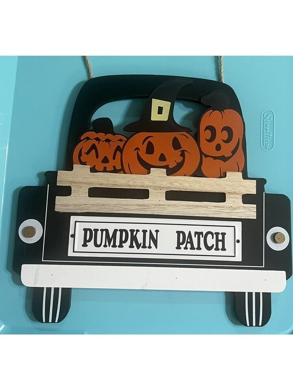 HALLOWEEN FALL WALL DECOR pumpkin patch Truck sign